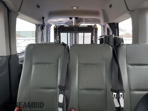 2021 Ford Transit Passenger XL with VIN 1FDZK1C82MKA81226, listed as a Copart auction lot 76893224 with 22,679 mi miles and Salvage Title. Bid and sale history available at DreamBid. Image 10.