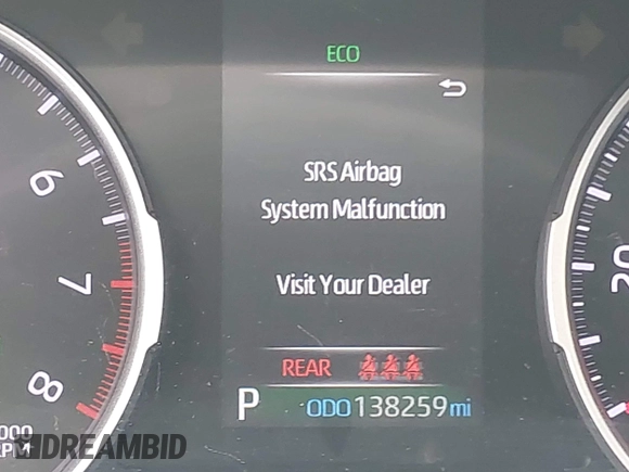 2019 Toyota RAV4 LE with VIN 2T3G1RFV1KC035746, listed as a IAAI auction lot 41955953 with 138,259 mi miles and . Bid and sale history available at DreamBid. Image 15.