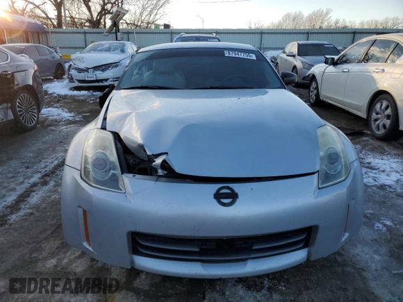 2008 Nissan 350Z Touring z VIN JN1BZ34E18M750200, wystawiony jako Copart lot #87947755 z przebiegiem 185 343 mil mil oraz Szkoda całkowita • Salvage title. Historia ofert i sprzedaży dostępna na DreamBid. Obrazek 5.