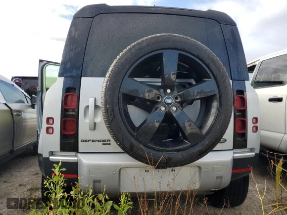 2023 Land Rover Defender SE with VIN SALEP7EU6P2141359, listed as a Copart auction lot 73926614 with Not provided miles and Salvage title. Bid and sale history available at DreamBid. Image 6.
