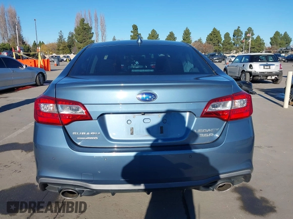 2018 Subaru Legacy Limited with VIN 4S3BNEN64J3025519, listed as a IAAI auction lot 41265966 with 70,326 mi miles. Bid and sale history available at carsss.com. Image 16.