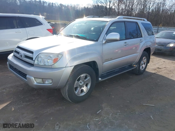 2004 Toyota 4Runner Limited with VIN JTEBU17R040024341, listed as a IAAI auction lot 41595284 with 316,162 mi miles. Bid and sale history available at carsss.com. Image 17.