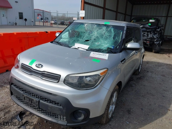 2019 Kia Soul with VIN KNDJN2A24K7641034, listed as a IAAI auction lot 41568605 with 63,685 mi miles. Bid and sale history available at carsss.com. Image 6.