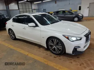 2019 Infiniti Q50 Luxe с VIN JN1EV7APXKM515517, выставлен на аукционе Copart как лот 58381035 с пробегом 125 791 миль миль и Списание • Salvage title. История ставок и продаж доступна на DreamBid. Изображение 4.