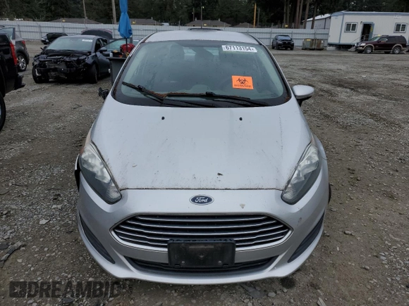 2015 Ford Fiesta SE с VIN 3FADP4BJ0FM199573, выставлен на аукционе Copart как лот 67113154 с пробегом Не указан миль и Списание • Salvage title. История ставок и продаж доступна на DreamBid. Изображение 5.