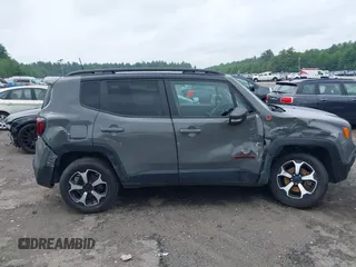 2021 Jeep Renegade Trailhawk with VIN ZACNJDC12MPM56979, listed as a IAAI auction lot 42438891 with 66,926 mi miles and . Bid and sale history available at DreamBid. Image 13.