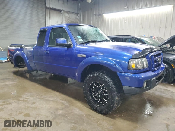 2006 Ford Ranger XLT with VIN 1FTZR45E16PA11971, listed as a Copart auction lot 89385945 with 188,981 mi miles and Salvage Title. Bid and sale history available at carsss.com. Image 4.