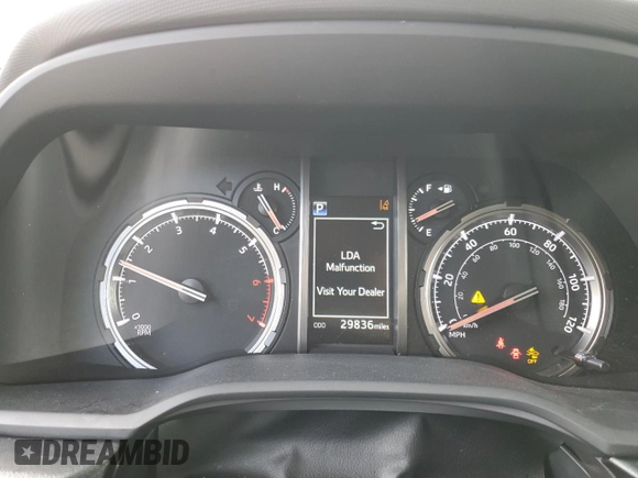 2022 Toyota 4Runner TRD Sport with VIN JTEAU5JR4N5264461, listed as a Copart auction lot 76233154 with 29,836 mi miles and Salvage title. Bid and sale history available at DreamBid. Image 9.