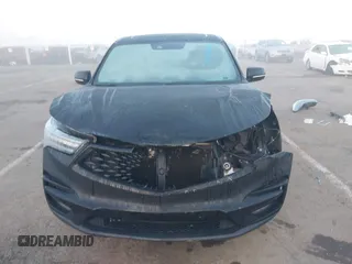2020 Acura RDX w/A-Spec Pkg with VIN 5J8TC2H60LL031956, listed as a IAAI auction lot 41663869 with 65,210 mi miles. Bid and sale history available at carsss.com. Image 6.