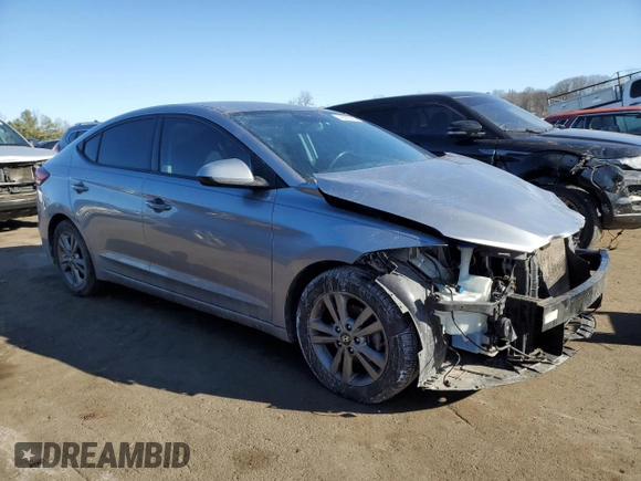 2017 Hyundai Elantra SE with VIN 5NPD84LF2HH083527, listed as a Copart auction lot 42385265 with Not Provided miles and Salvage Title. Bid and sale history available at DreamBid. Image 4.
