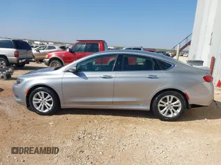 2015 Chrysler 200 Limited with VIN 1C3CCCABXFN621784, listed as a IAAI auction lot 41914473 with 117,313 mi miles. Bid and sale history available at carsss.com. Image 14.