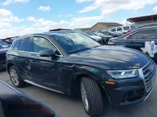 2018 Audi Q5 Premium Plus with VIN WA1BNAFY5J2020032, listed as a IAAI auction lot 40241988 with 94,994 mi miles. Bid and sale history available at carsss.com. Image 13.