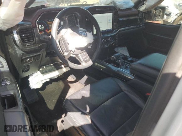 2021 Ford F-150 XL with VIN 1FTMF1CP2MKE07164, listed as a Copart auction lot 53718025 with 66,404 mi miles and Salvage title. Bid and sale history available at DreamBid. Image 8.