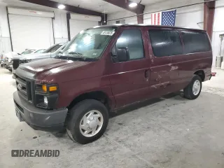 2008 Ford Econoline Passenger XL with VIN 1FMNE11WX8DB28410, listed as a Copart auction lot 49126075 with 94,760 mi miles and Clean title. Bid and sale history available at DreamBid. Image 1.