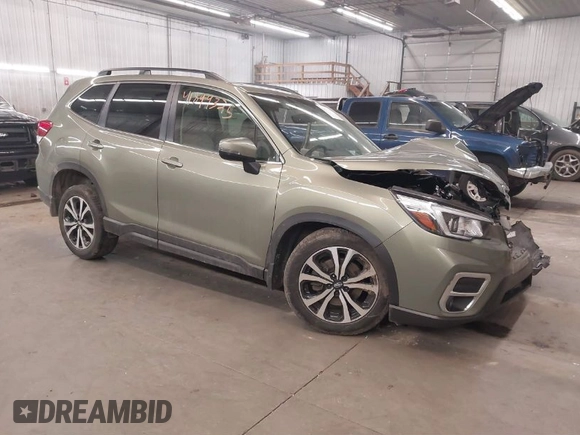 2020 Subaru Forester Limited with VIN JF2SKAUC1LH588236, listed as a IAAI auction lot 41894325 with 81,630 mi miles. Bid and sale history available at carsss.com. Image 1.