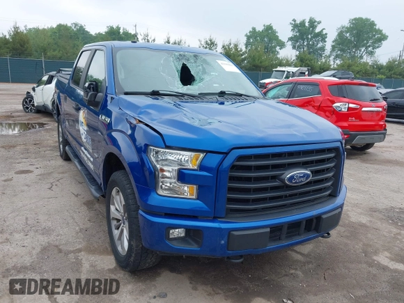 2017 Ford F-150 XL z VIN 1FTEW1EP2HFC00290, wystawiony jako IAAI lot #42390498 z przebiegiem 136 065 mil mil oraz . Historia ofert i sprzedaży dostępna na DreamBid. Obrazek 6.