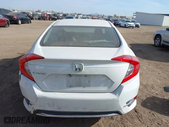 2019 Honda Civic Sedan LX with VIN 2HGFC2F62KH573149, listed as a IAAI auction lot 41575660 with 104,139 mi miles. Bid and sale history available at carsss.com. Image 16.