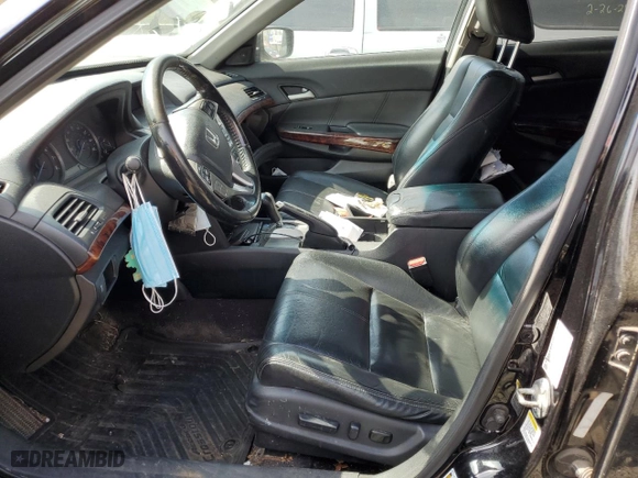 2010 Honda Accord Crosstour EX-L with VIN 5J6TF2H51AL008786, listed as a Copart auction lot 53659995 with 0 mi miles and Salvage Title. Bid and sale history available at carsss.com. Image 7.
