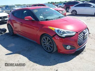 2016 Hyundai Veloster Turbo with VIN KMHTC6AE6GU294648, listed as a IAAI auction lot 42311378 with 94,552 mi miles and . Bid and sale history available at DreamBid. Image 1.