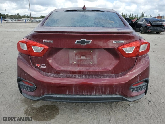 2016 Chevrolet Cruze Premier with VIN 1G1BG5SM9G7312331, listed as a Copart auction lot 42729485 with 147,210 mi miles and Salvage Title. Bid and sale history available at carsss.com. Image 6.