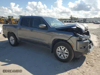 2024 Nissan Frontier SV with VIN 1N6ED1EJ9RN642778, listed as a Copart auction lot 47037995 with 14,547 mi miles and Non Repairable. Bid and sale history available at carsss.com. Image 4.