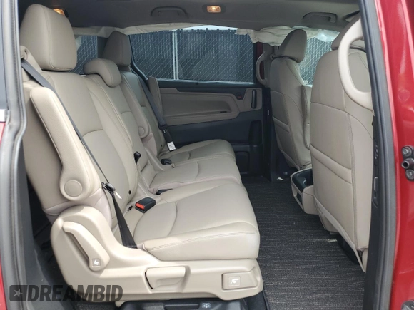 2023 Honda Odyssey EX-L с VIN 5FNRL6H67PB007744, выставлен на аукционе Copart как лот 59012905 с пробегом 25 320 миль миль и Списание • Salvage title. История ставок и продаж доступна на DreamBid. Изображение 11.