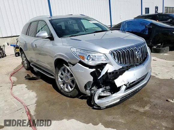 2015 Buick Enclave Leather with VIN 5GAKVBKD0FJ158638, listed as a Copart auction lot 46657995 with 76,015 mi miles and Salvage Title. Bid and sale history available at carsss.com. Image 13.