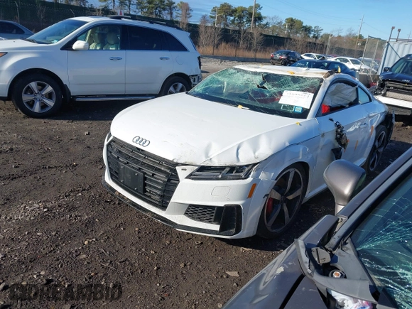 2023 Audi TTS with VIN TRUA1AFV0P1007101, listed as a IAAI auction lot 41800664 with 2,021 mi miles and . Bid and sale history available at DreamBid. Image 21.