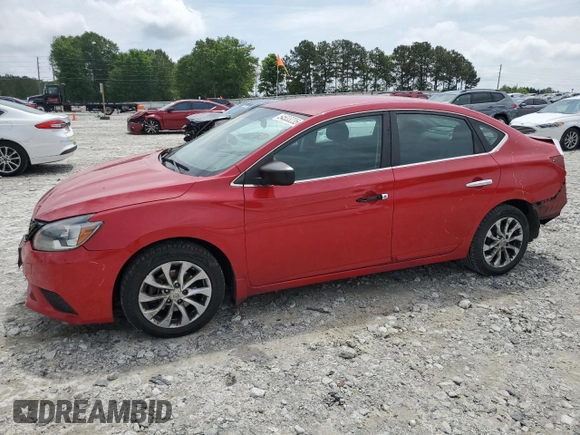 2018 Nissan Sentra S with VIN 3N1AB7AP9JY209556, listed as a Copart auction lot 54533235 with 157,372 mi miles and Salvage Title. Bid and sale history available at DreamBid. Image 1.