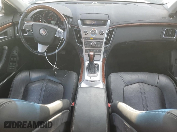 2012 Cadillac CTS Premium with VIN 1G6DS5E35C0142296, listed as a Copart auction lot 45970185 with 128,586 mi miles and Salvage Title. Bid and sale history available at DreamBid. Image 8.