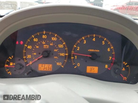 2003 Infiniti G35 with VIN JNKCV51EX3M001965, listed as a Copart auction lot 86999134 with 63,131 mi miles and Salvage Title. Bid and sale history available at DreamBid. Image 9.