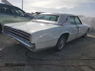 1967 Ford Thunderbird с VIN 7Y84Q116488, выставлен на аукционе Copart как лот 76255654 с пробегом 68 392 миль миль и На запчасти • Non repairable. История ставок и продаж доступна на DreamBid. Изображение 3.