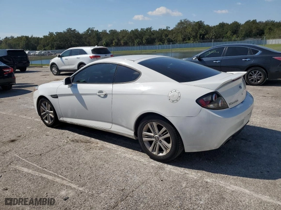 2007 Hyundai Tiburon GS with VIN KMHHM66D67U248918, listed as a Copart auction lot 77618184 with 145,703 mi miles and Salvage Title. Bid and sale history available at carsss.com. Image 2.