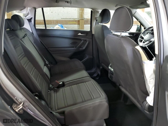 2024 Volkswagen Tiguan S with VIN 3VVFB7AX7RM184681, listed as a Copart auction lot 44536735 with 0 mi miles and Salvage Title. Bid and sale history available at carsss.com. Image 10.