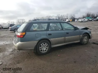 2001 Subaru Legacy Wagon Outback w/RB Equip with VIN 4S3BH665017645702, listed as a Copart auction lot 85477524 with 123,763 mi miles and Salvage Title. Bid and sale history available at carsss.com. Image 3.