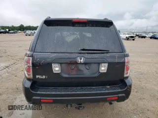 2006 Honda Pilot EX-L with VIN 5FNYF28516B003593, listed as a Copart auction lot 53879665 with 153,264 mi miles and Salvage Title. Bid and sale history available at DreamBid. Image 6.