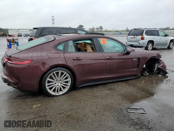 2018 Porsche Panamera 4 E-Hybrid z VIN WP0AE2A72JL176870, wystawiony jako Copart lot #68290623 z przebiegiem Nie podano mil oraz Nie do naprawy • Non repairable. Historia ofert i sprzedaży dostępna na DreamBid. Obrazek 3.