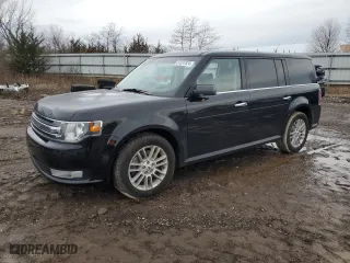 2019 Ford Flex SEL with VIN 2FMGK5C85KBA34343, listed as a Copart auction lot 87037524 with NaN miles and Salvage Title. Bid and sale history available at carsss.com. Image 1.