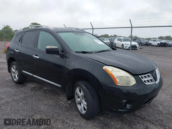 2011 Nissan Rogue SV with VIN JN8AS5MT7BW170697, listed as a IAAI auction lot 41980355 with 179,787 mi miles. Bid and sale history available at carsss.com. Image 1.