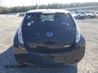 2015 Nissan LEAF SV with VIN 1N4AZ0CP5FC321046, listed as a Copart auction lot 72875012 with 56,265 mi miles. Bid and sale history available at carsss.com. Image 6.