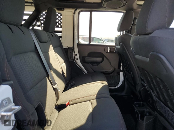 2022 Jeep Wrangler Unlimited Rubicon with VIN 1C4JJXFG2NW125360, listed as a Copart auction lot 76773624 with 22,978 mi miles and Salvage title. Bid and sale history available at DreamBid. Image 11.