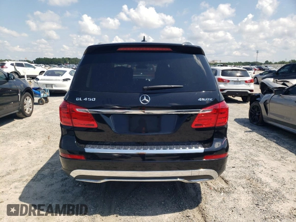 2015 Mercedes-Benz GL-Class GL 450 with VIN 4JGDF6EE0FA448549, listed as a Copart auction lot 60284783 with 118,118 mi miles. Bid and sale history available at carsss.com. Image 6.