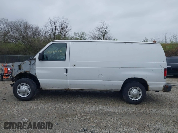 2012 Ford Econoline Cargo Commercial with VIN 1FTNE1EW0CDB10750, listed as a IAAI auction lot 41939696 with 180,042 mi miles. Bid and sale history available at carsss.com. Image 15.