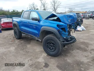 2024 Chevrolet Colorado 4WD ZR2 with VIN 1GCPTFEK2R1238183, listed as a IAAI auction lot 41962774 with 4,286 mi miles and . Bid and sale history available at DreamBid. Image 1.