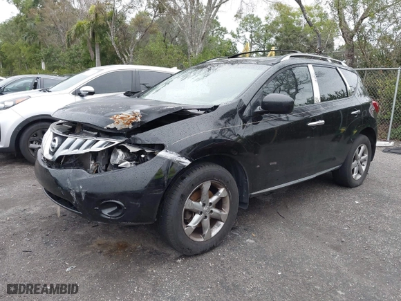 2009 Nissan Murano S with VIN JN8AZ18U29W104625, listed as a IAAI auction lot 41377201 with 217,978 mi miles. Bid and sale history available at carsss.com. Image 18.