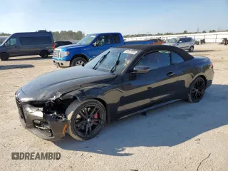 2021 BMW 4 Series 430i with VIN WBA23AT09MCG99733, listed as a Copart auction lot 46821895 with Not provided miles and Salvage title. Bid and sale history available at DreamBid. Image 1.