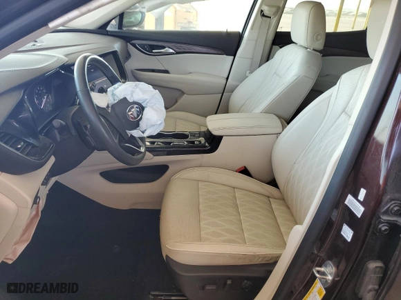 2021 Buick Envision Avenir with VIN LRBFZRR4XMD057846, listed as a Copart auction lot 74000244 with 0 mi miles and Clean Title. Bid and sale history available at carsss.com. Image 7.