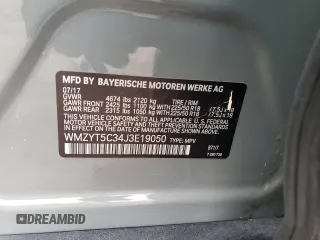 2018 MINI Countryman Cooper S z VIN WMZYT5C34J3E19050, wystawiony jako Copart lot #44217555 z przebiegiem 50 858 mil mil oraz Szkoda całkowita • Salvage title. Historia ofert i sprzedaży dostępna na DreamBid. Obrazek 12.