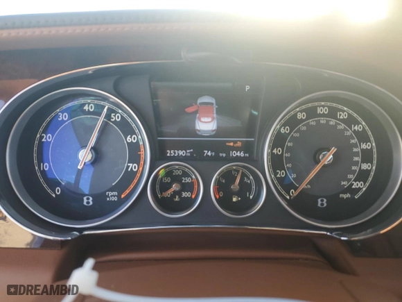 2012 Bentley Continental GT with VIN SCBGR3ZA9CC077232, listed as a Copart auction lot 78362024 with NaN miles and Non Repairable. Bid and sale history available at carsss.com. Image 9.