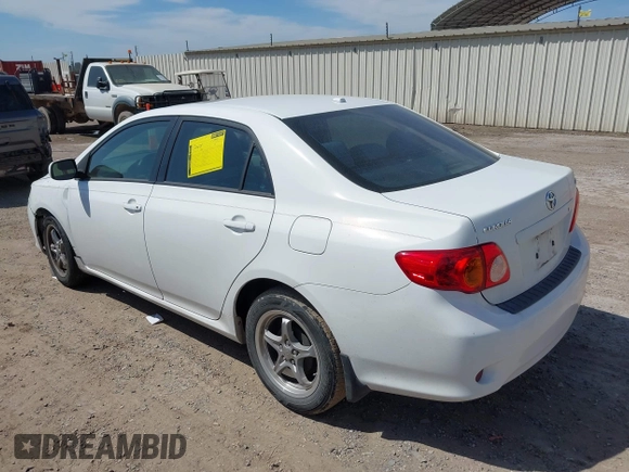 2009 Toyota Corolla with VIN 2T1BU40E19C143137, listed as a IAAI auction lot 41679087 with 155,160 mi miles. Bid and sale history available at carsss.com. Image 3.